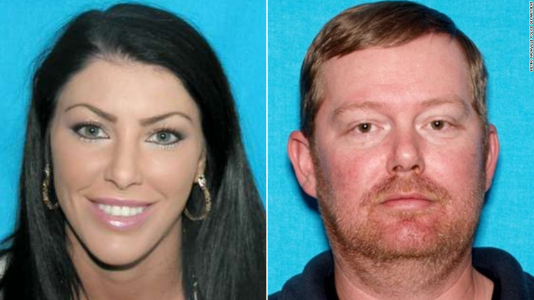 殺害されたホリー・ウィリアムズさん（左）と、交際相手のウィリアム・ランウェイさん/Metro Nashville Police Department/Twitter
