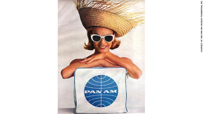 ロイヤルブルーのロゴは今でもおなじみだ/Courtesy of the Pan Am Museum Foundation, inc