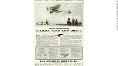 パンナムは、フロリダ州キーウェストとキューバのハバナを結ぶ旅客便と航空郵便から始まった