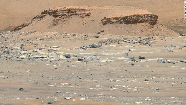 ＮＡＳＡの火星探査車で撮影したジェゼロ・クレーターの画像/MSSS/ASU/JPL-Caltech/NASA