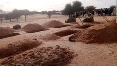 金鉱山で崩落事故、３２人死亡　スーダン