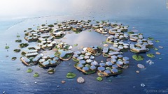 洪水に強い「水上都市」の計画を認可　釜山