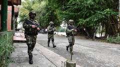 対立するゲリラ組織が衝突、２３人死亡　南米コロンビア