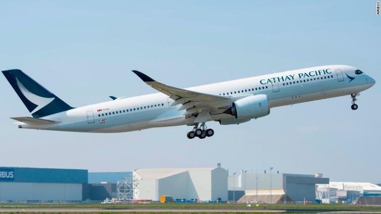 11位 香港のキャセイ・パシフィック航空/Airbus