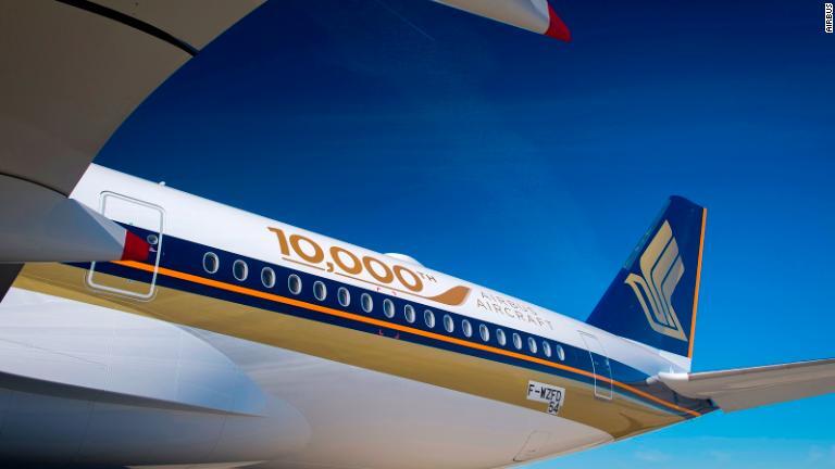4位 シンガポール航空/Airbus