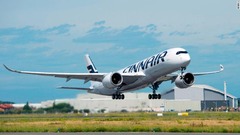 １５位　フィンランド最大の航空会社フィンエアー
