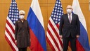 米、ウクライナ危機めぐりロシアと協議　「率直な」会談も事態打開なし