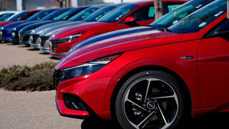 米国での自動車販売台数で、現代自動車と起亜自動車のグループがホンダを上回った/David Zalubowski/AP