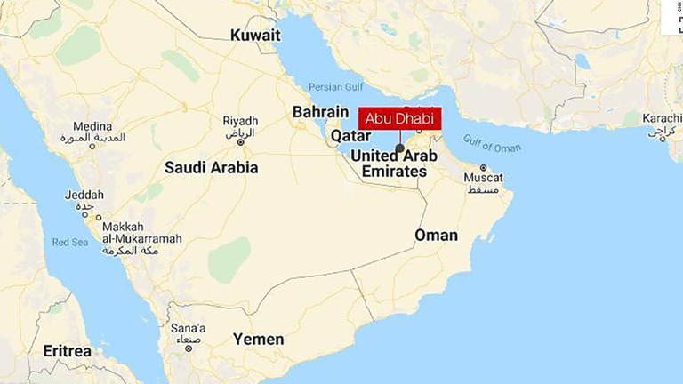 アブダビでのドローン攻撃の直後、サウジ主導の有志連合がイエメン首都を空爆した/CNN