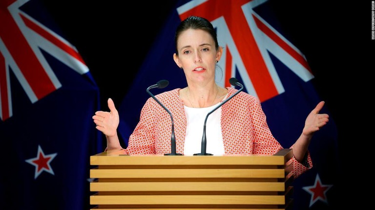 ニュージーランドが国境を段階的に再開する計画を発表した/Hagen Hopkins/Getty Images