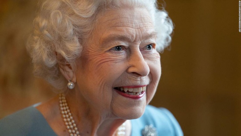 英国のエリザベス女王（９５）/Joe Giddens/Pool/AFP/Getty Images