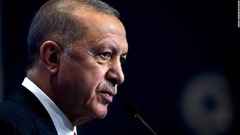トルコ大統領夫妻がコロナ陽性、オミクロン株で軽症