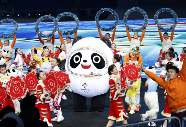北京オリンピック冬季競技大会 ビンドゥンドゥン コカコーラコラボ ピンバッジ