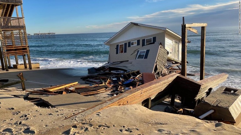 米ノースカロライナ州ハッテラス岬国立海岸の住宅/Cape Hatteras National Seashore/NPS