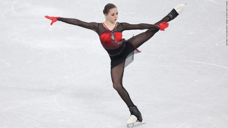 スポーツ仲裁裁判所（ＣＡＳ）は、カミラ・ワリエワ選手ついて、北京冬季五輪への出場を認める裁定を下した/Matthew Stockman/Getty Images AsiaPac/Getty Images