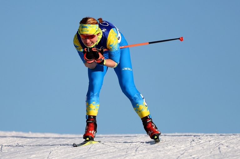 資格停止処分となったクロスカントリーのウクライナ代表、Ｖ・カミンスカ選手/Maddie Meyer/Getty Images