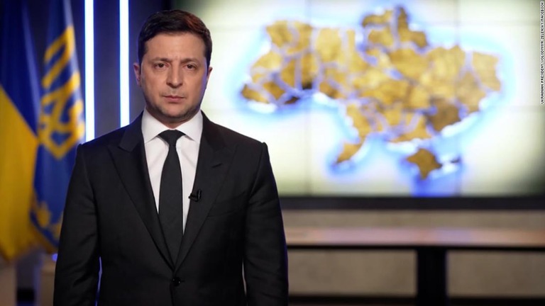 ウクライナのゼレンスキー大統領/Ukrainian President Volodymyr Zelensky/Facebook