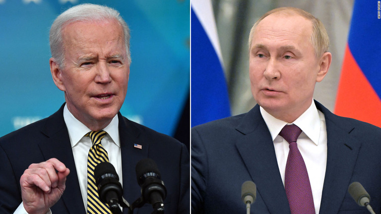 バイデン米大統領がロシアのプーチン大統領を「人殺しの独裁者」などと非難/Getty