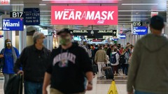 交通機関でのマスク着用義務、２１州の知事らが撤廃求めて提訴　米