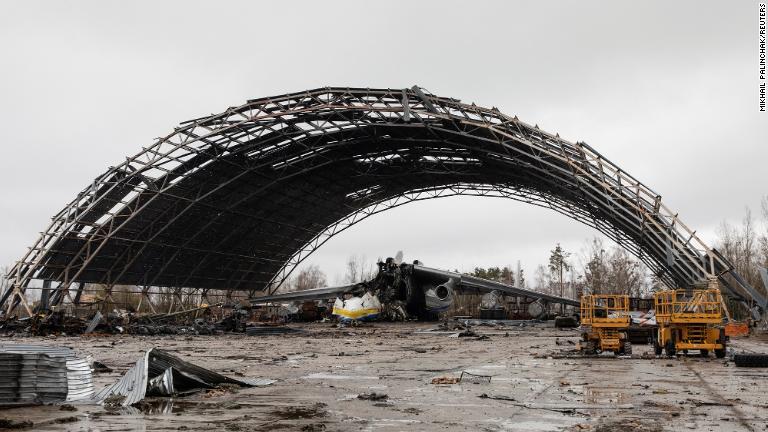 Ａｎ２２５が破壊されたとの報道に、航空界には衝撃が走った/Mikhail Palinchak/Reuters