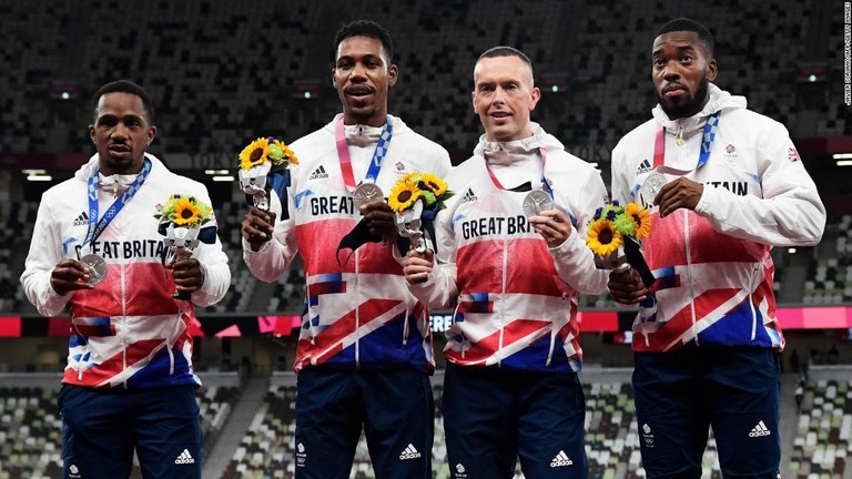 英陸上リレー選手に銀メダル返還命令、東京オリンピックでドーピング違反
