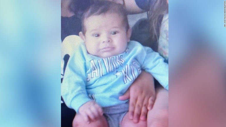 生後３カ月の男児が何者かに連れ去られ、警察が行方を捜している/San Jose Police Media Relations