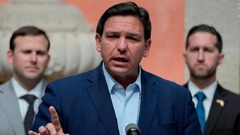 米フロリダ州、選挙取り締まり部署を新設へ　デサンティス知事が法案に署名