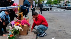 女児死亡の路上銃撃事件、１０代の２人を逮捕　米ＮＹ市