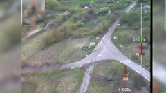外国製「神風ドローン」使用の映像、ウクライナ軍が初公開