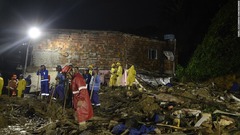 豪雨で５６人死亡、負傷者・行方不明者多数　ブラジル北東部