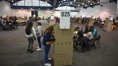 コロンビア大統領選、６月に決選投票実施