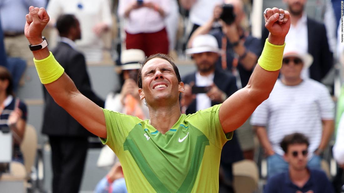 ラファエル・ナダル、全仏で１４度目の優勝 男子テニス - CNN.co.jp