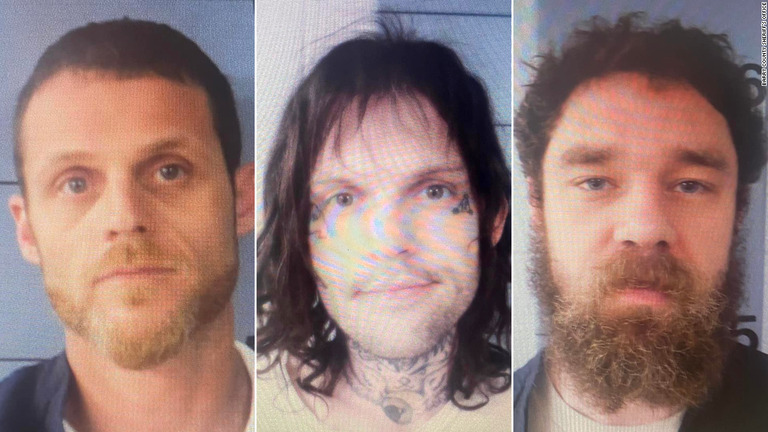 米ミズーリ州バリー郡の刑務所から逃走した受刑者３人/Barry County Sheriff's Office