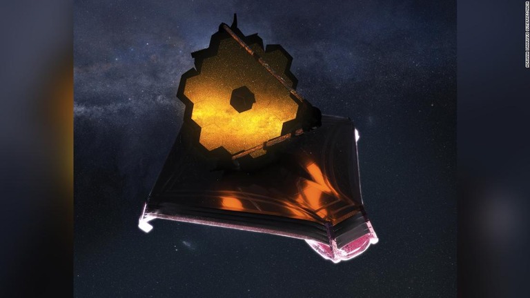 ジェームズ・ウェッブ宇宙望遠鏡の巨大な鏡に微小隕石が衝突したという/Adriana Manrique Gutierrez/NASA