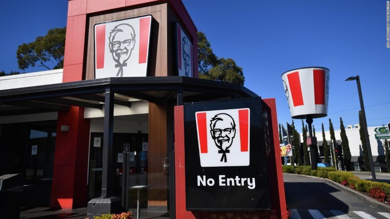 豪シドニー市内にあるＫＦＣの店舗の外観/Joel Carrett/AAP Image/Reuters