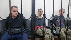 親ロシア派の裁判所、英国人２人とモロッコ人１人に死刑判決　ウクライナ東部