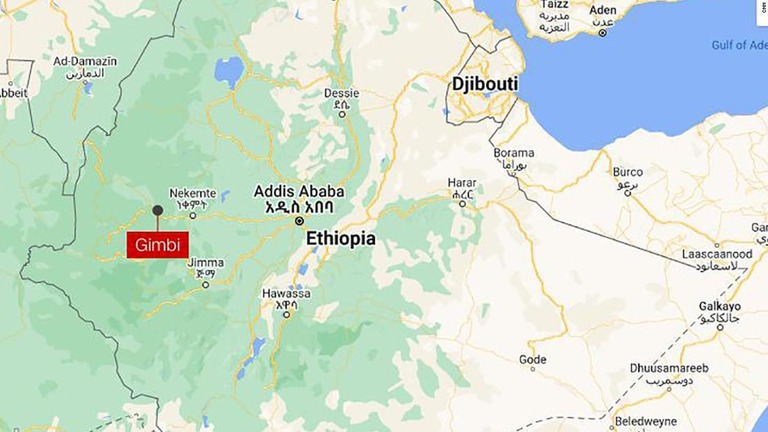 エチオピア中部オロミア州の町ジンビで襲撃があり、民間人２００人以上が死亡した/CNN