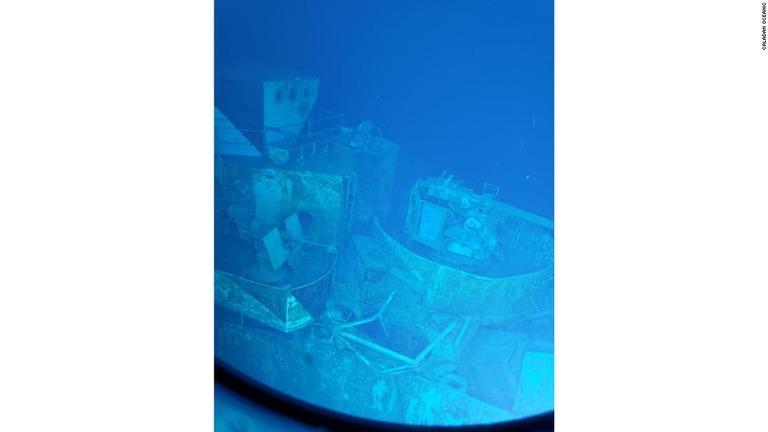 サミーＢは１９４４年１０月、第２次大戦中のサマール沖海戦で沈没した/Caladan Oceanic