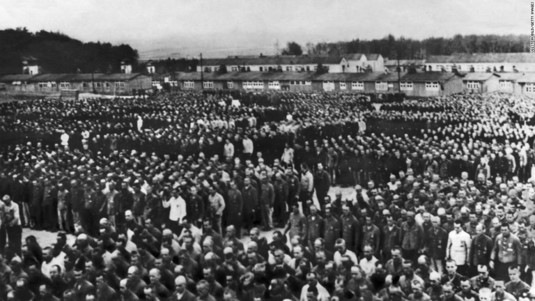 ザクセンハウゼン強制収容所では約１０万人の捕虜が死亡したとみられている/ullstein bild/Getty Images