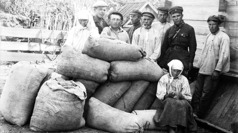 ソ連時代のウクライナでの人為的な飢饉「ホロドモール」では膨大な数の死者が出た/Alamy