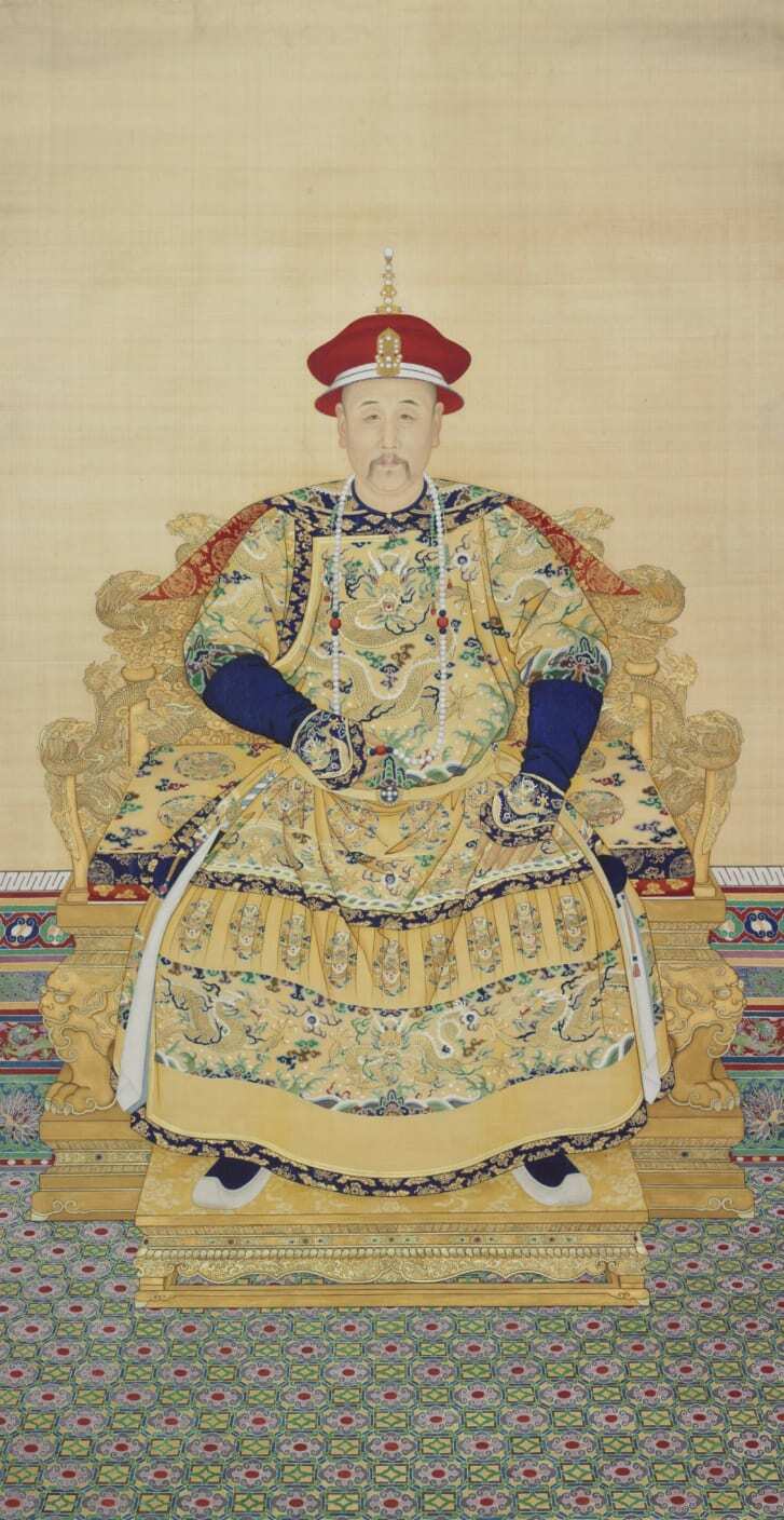 清の雍正帝の肖像画/The Palace Museum