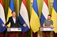 オランダ首相、ウクライナへの支援を表明