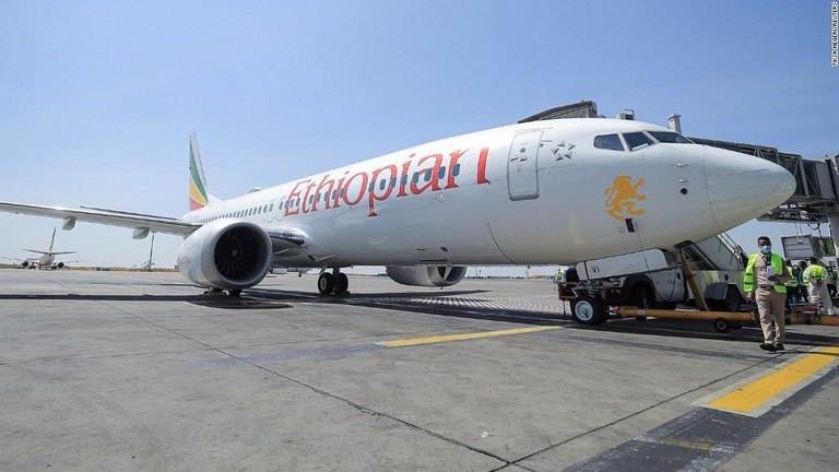 エチオピア航空に対して、米ボーイングの「７３７ＭＡＸ」が納入された/Tiksa Negeri/Reuters