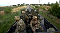 南部戦線のウクライナ軍、複数都市の奪還狙いロシア軍と対峙