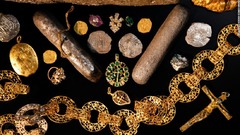 ３５０年前のスペイン難破船、宝物の山を発見