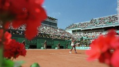 全仏オープンに出場したウィリアムズ選手＝１９９８年