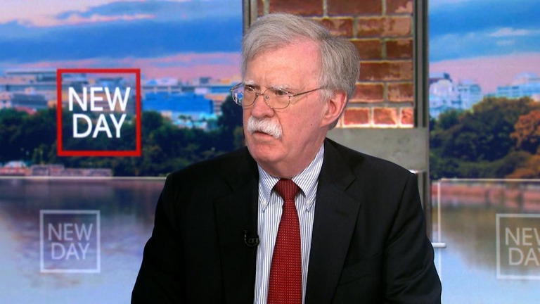 トランプ政権やブッシュ政権で大統領補佐官を務めたジョン・ボルトン氏/CNN
