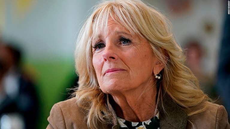ジル・バイデン米大統領夫人/Susan Walsh/AP