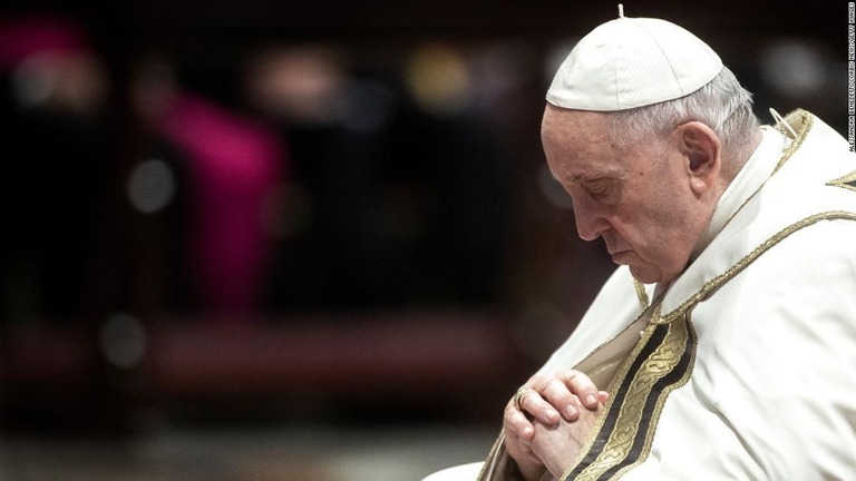 ローマ・カトリック教会のフランシスコ教皇/Alessandra Benedetti/Corbis News/Getty Images