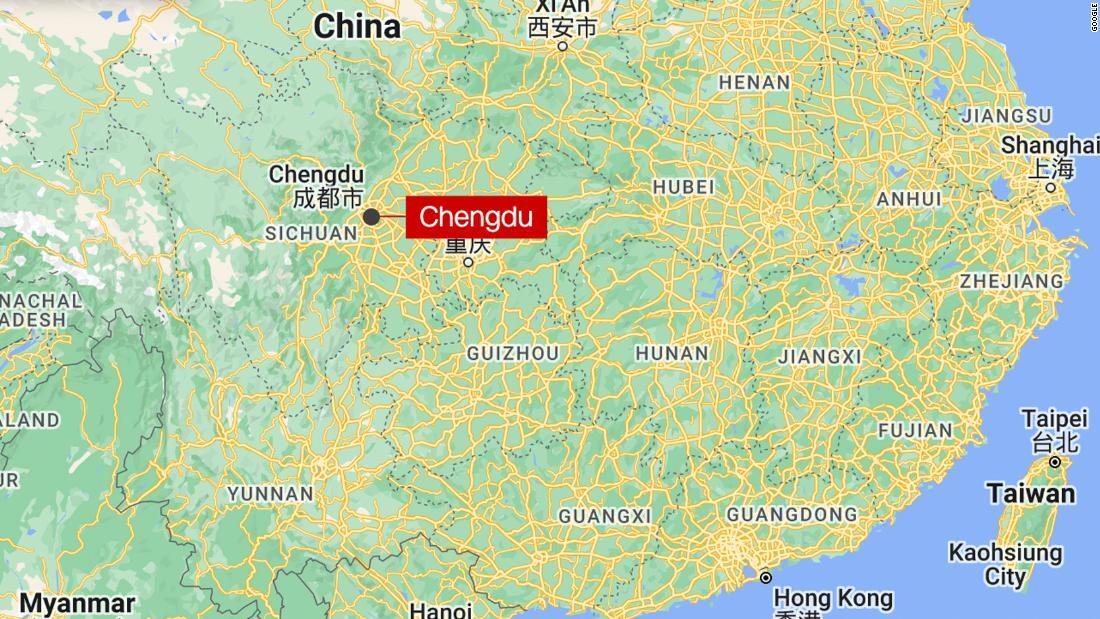中国四川省でマグニチュード(M)6.6の地震が発生した/Google